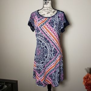 New Directions NWT Floral Print Dress Size Petite M